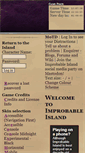 Mobile Screenshot of improbableisland.com